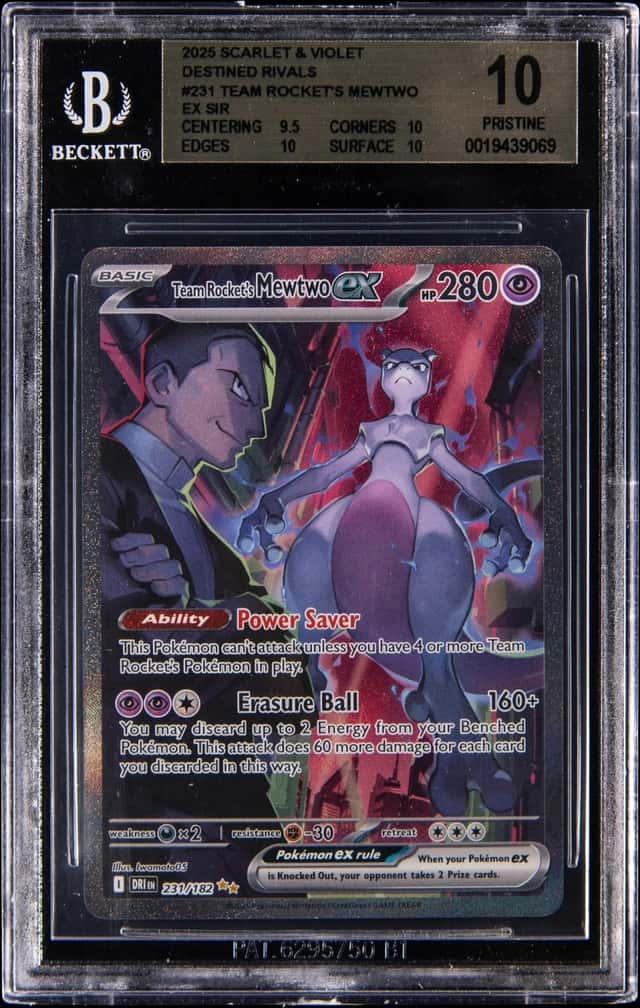 ROCKET'S MEWTWO ex