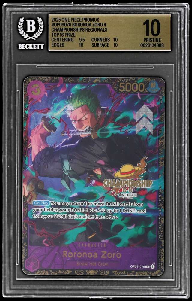 Roronoa Zoro R/(Championships 25-26 Regionals Top 16 Prize)