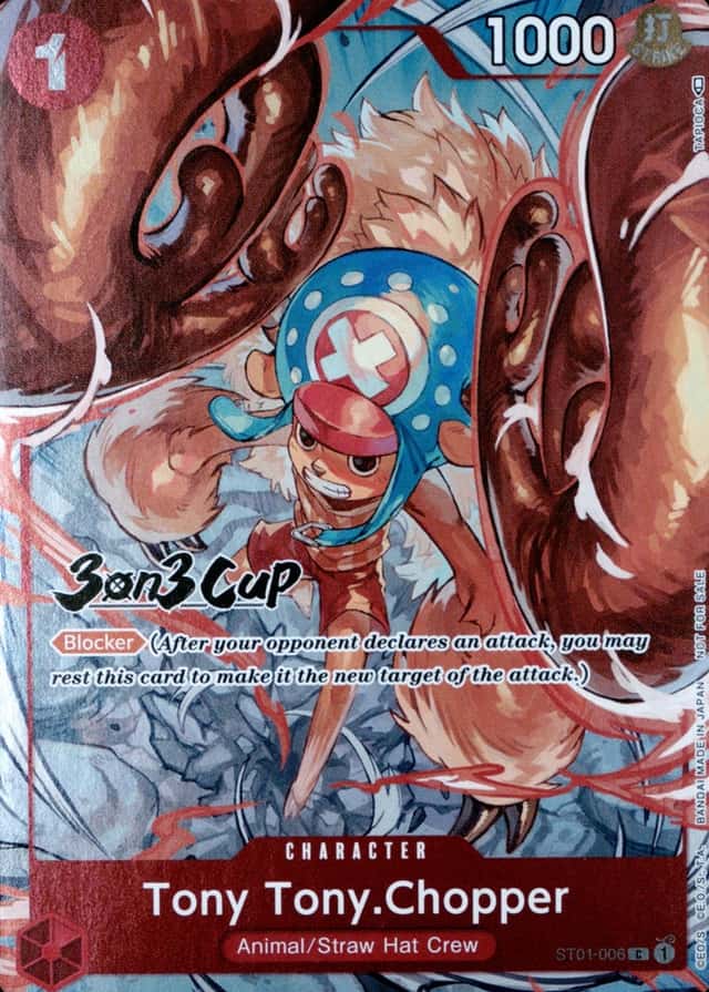 3 On 3 Cup-Top Prize