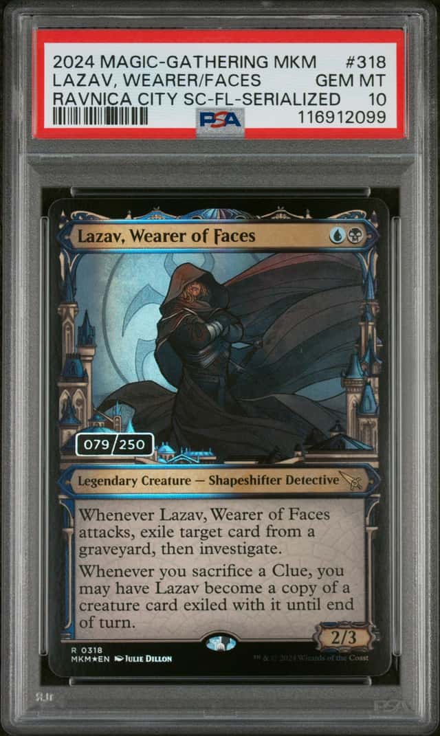 Lazav, Wearer/Faces