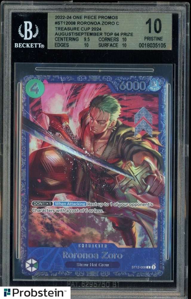 Roronoa Zoro C/(Treasure Cup 2024 August/September Top 64 Prize)