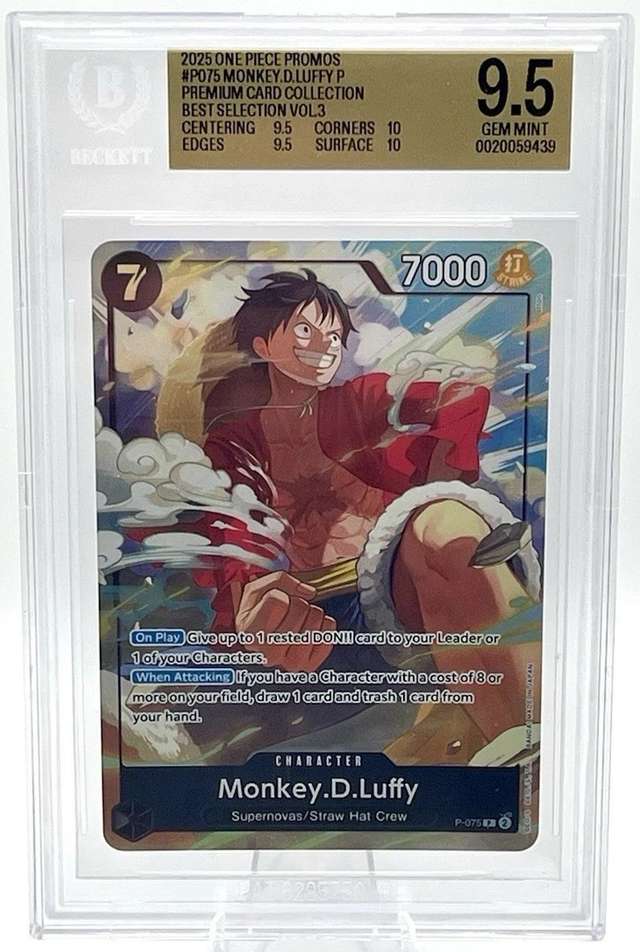 Monkey.D.Luffy P/(Premium Card Collection -Best Selection Vol.3)