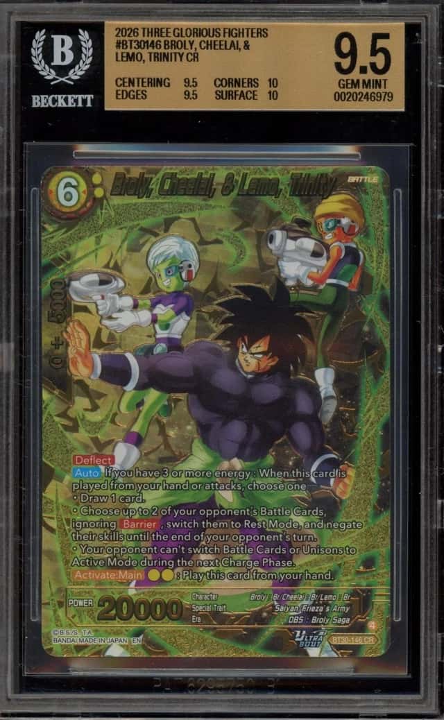 Broly, Cheelai, & Lemo, Trinity CR