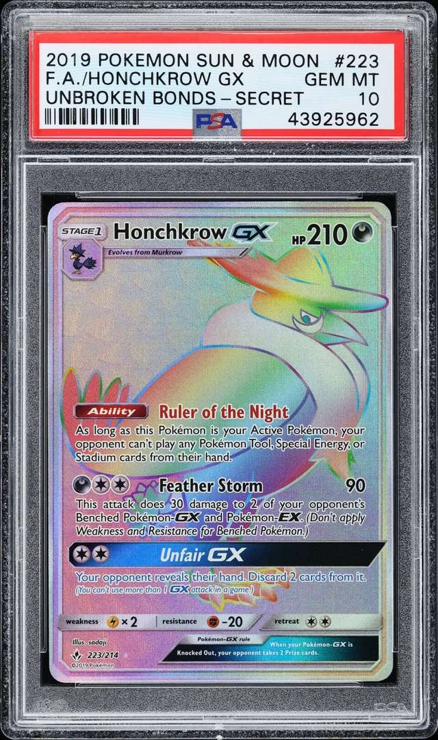 Honchkrow GX