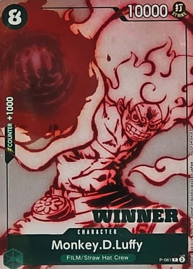 Op Event Top Prize