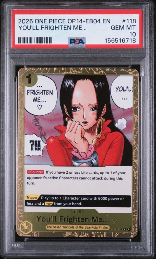 You'Ll Frighten Me