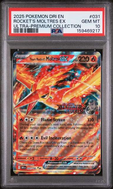 Rocket's Moltres EX