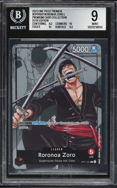 Roronoa Zoro L/(Premium Card Collection -25th Edition-)
