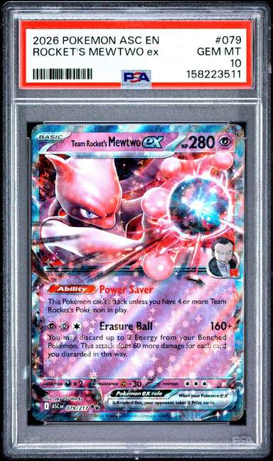 ROCKET'S MEWTWO ex