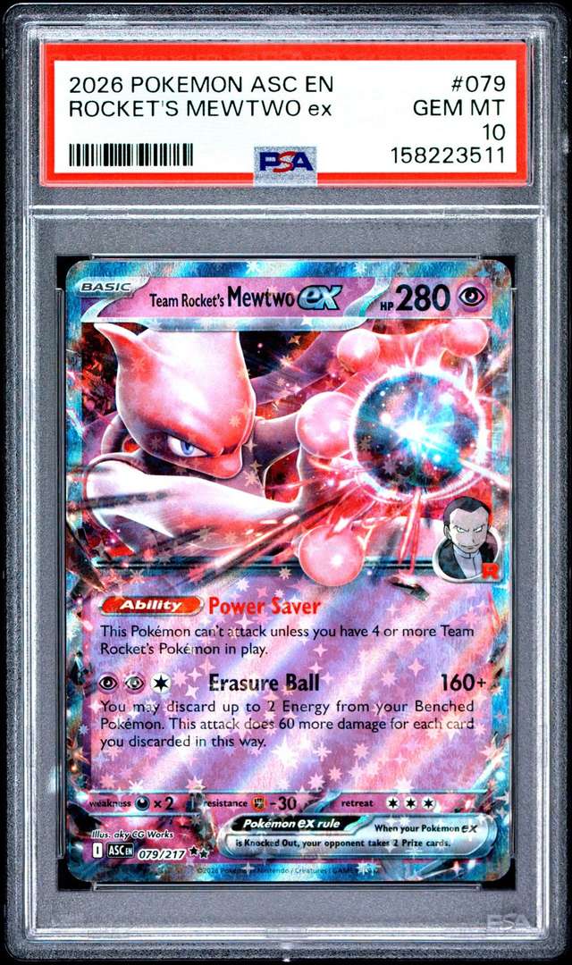 ROCKET'S MEWTWO ex