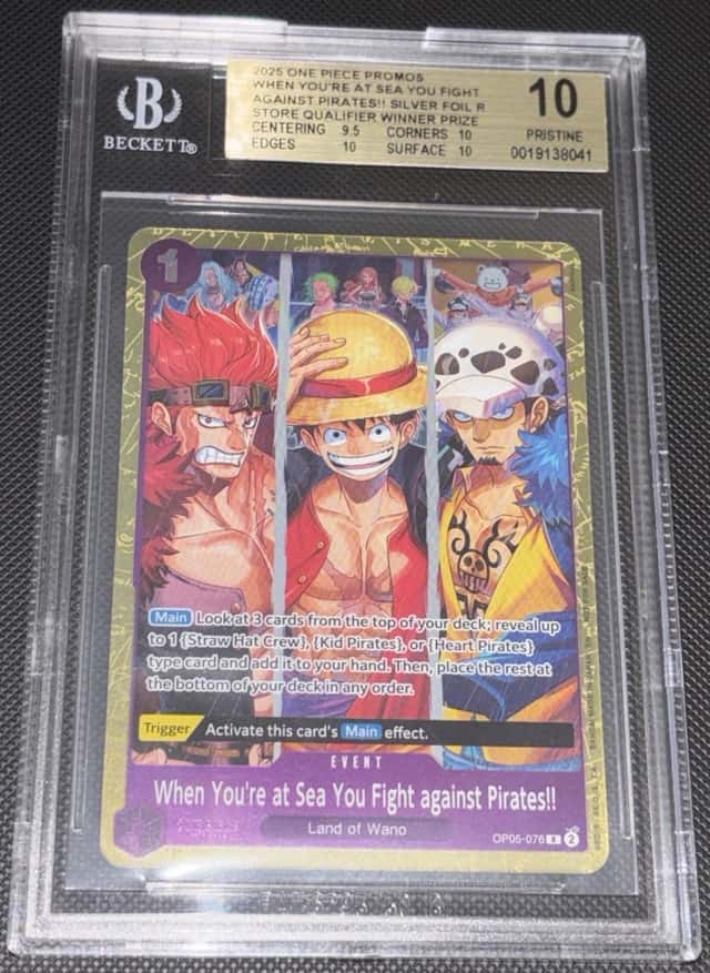 When You're At Sea You Fight Against Pirates!! SILVER FOIL R