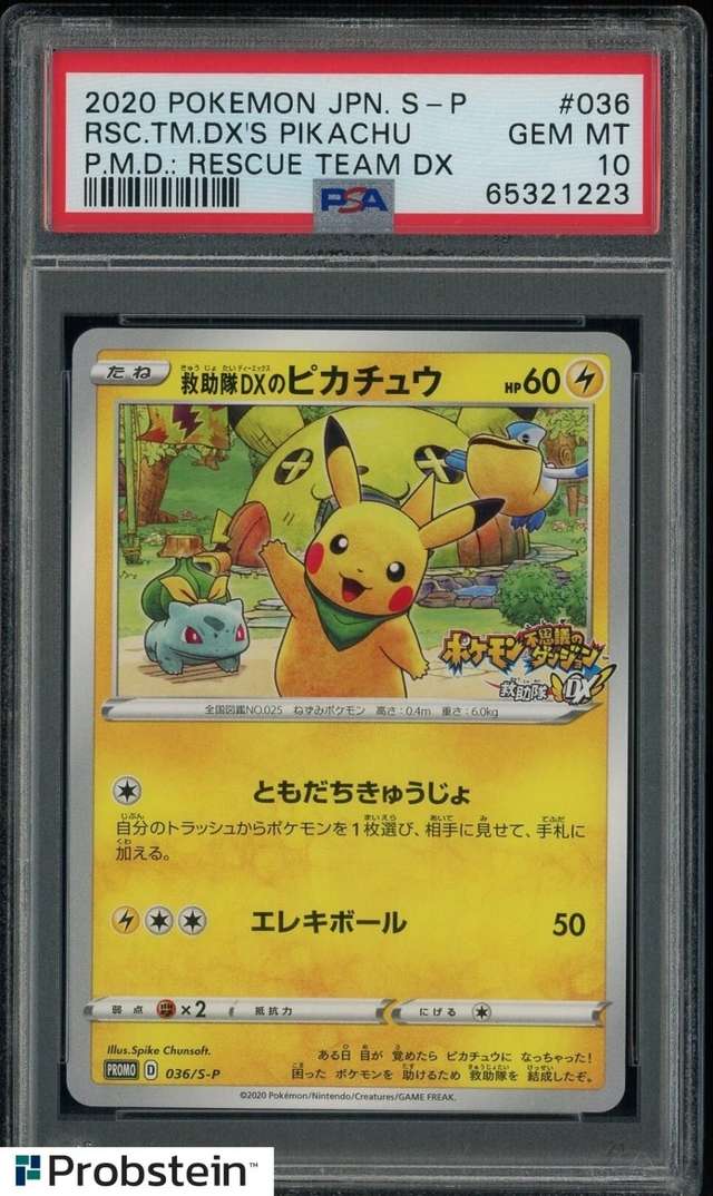 Rescue Team Dx's Pikachu