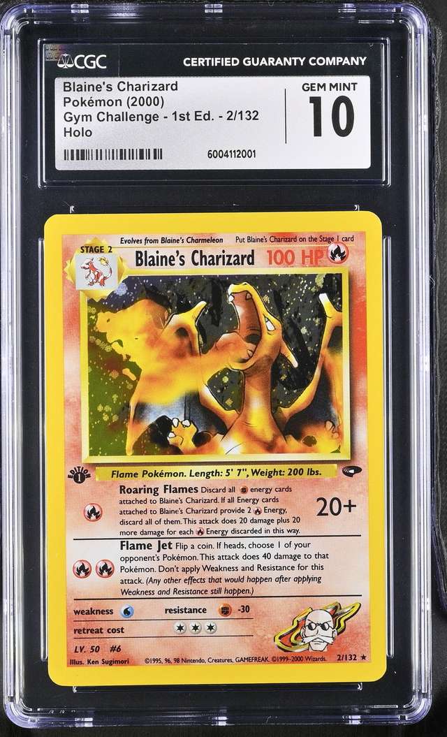 BLAINE'S CHARIZARD