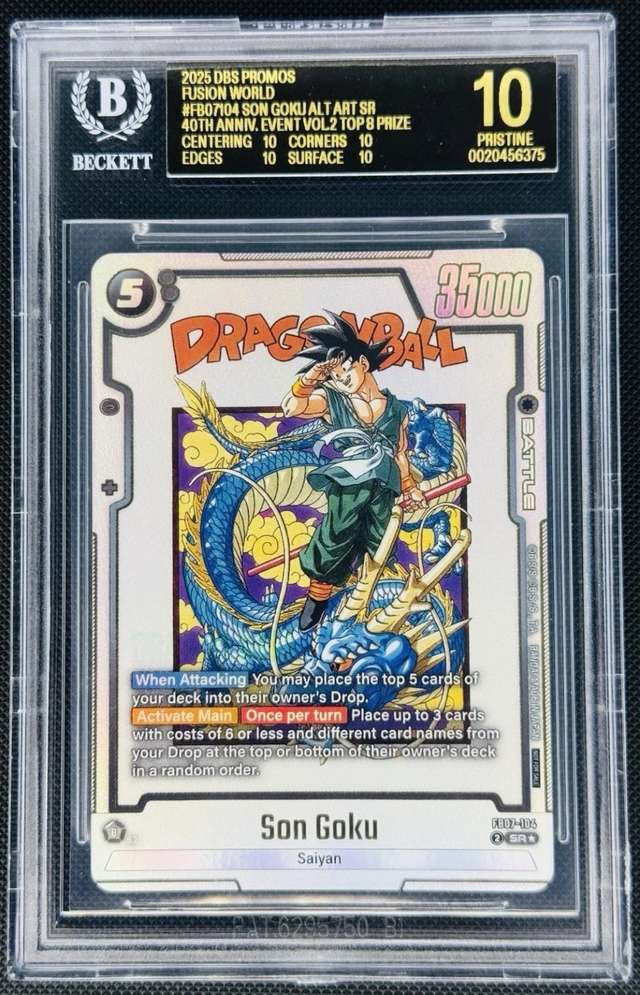 Son Goku ALT ART SR/(40th Anniversary Event Vol.2 Top 8 Prize)