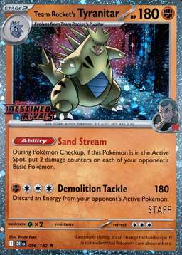 Holo · Prerelease · Staff