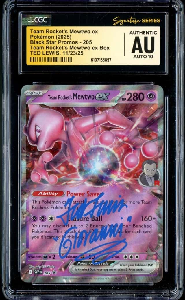 ROCKET's MEWTWO EX