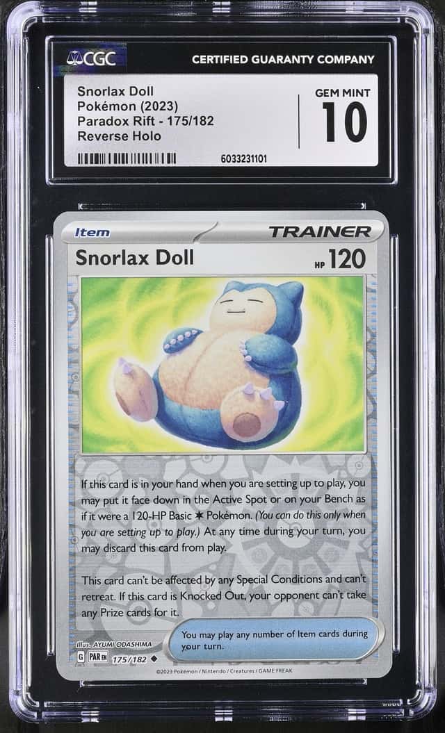 SNORLAX DOLL