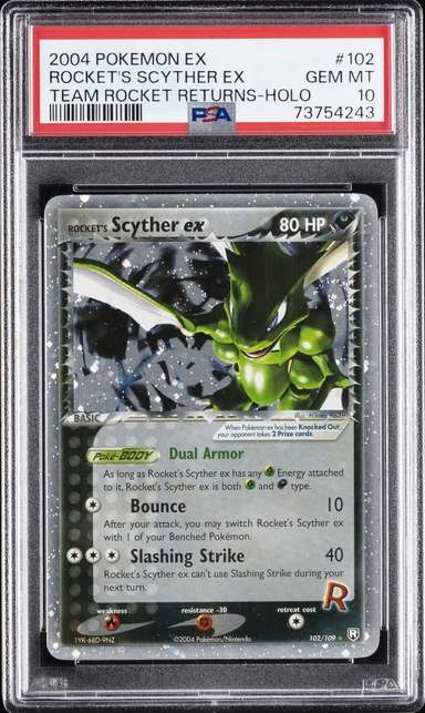 Rocket's Scyther EX
