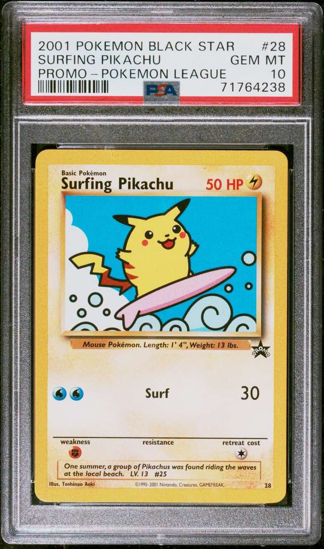 Surfing Pikachu