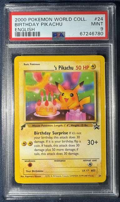 BIRTHDAY PIKACHU