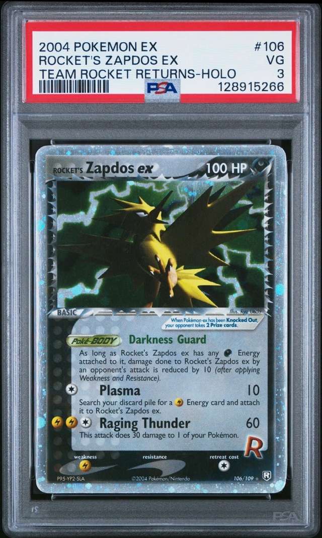 Rocket's Zapdos EX