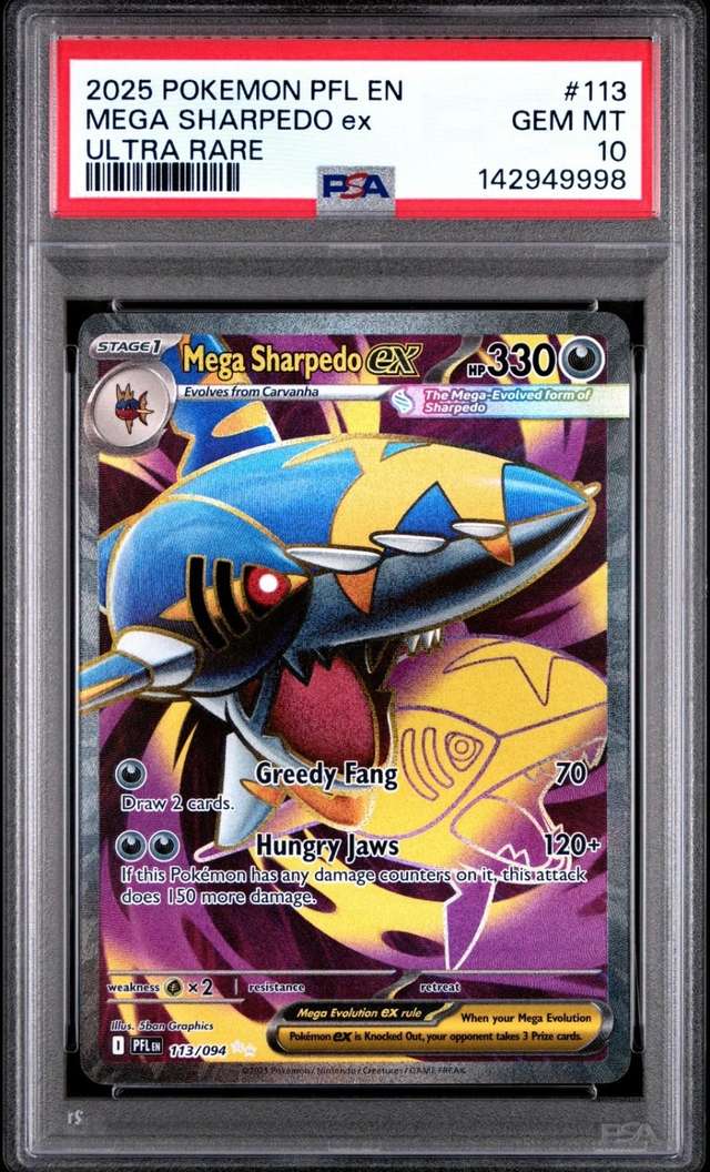 MEGA SHARPEDO ex