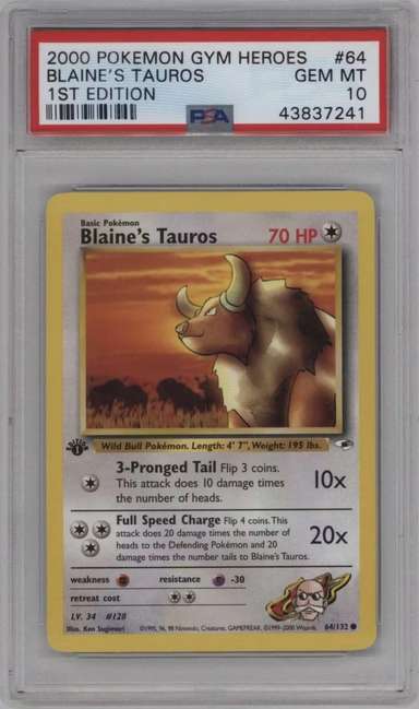 Blaine's Tauros