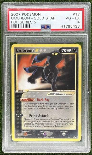 UMBREON-GOLD STAR