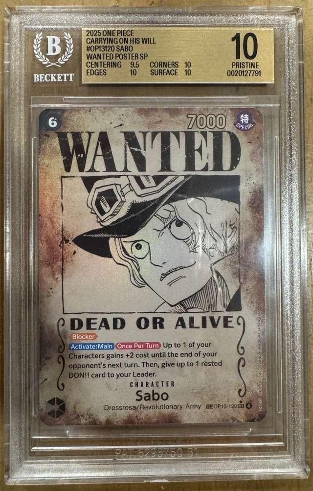 Sabo WANTED POSTER SP