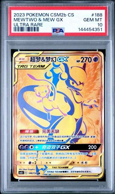 Mewtwo & Mew GX
