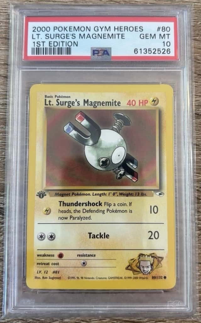 Lt. Surge's Magnemite