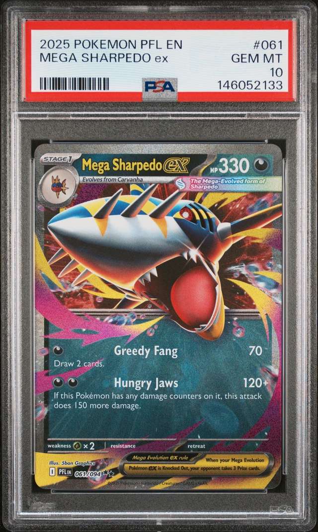 MEGA SHARPEDO ex