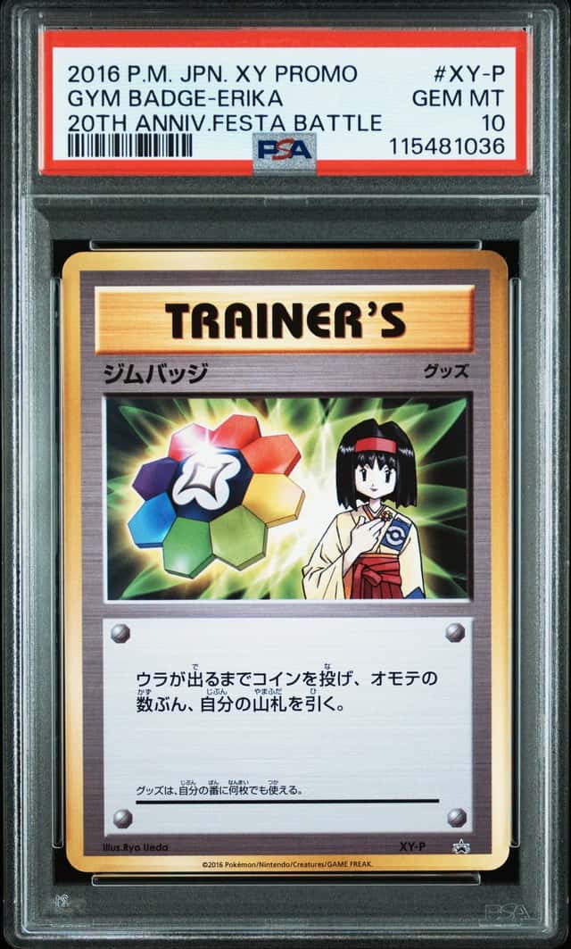 GYM BADGE-ERIKA