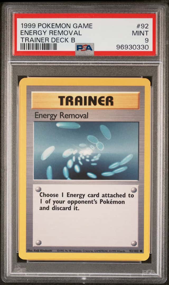 Energy Removal