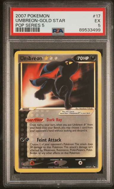 UMBREON-GOLD STAR