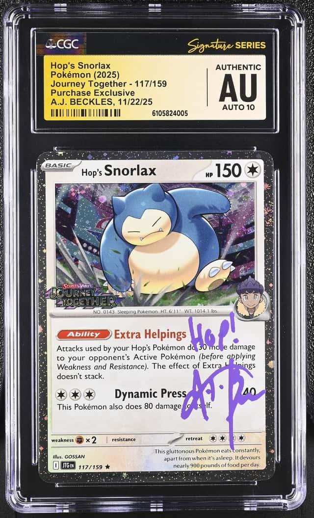 Hop's Snorlax