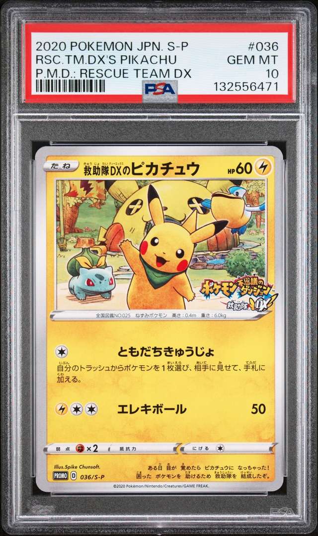 Rescue Team Dx's Pikachu