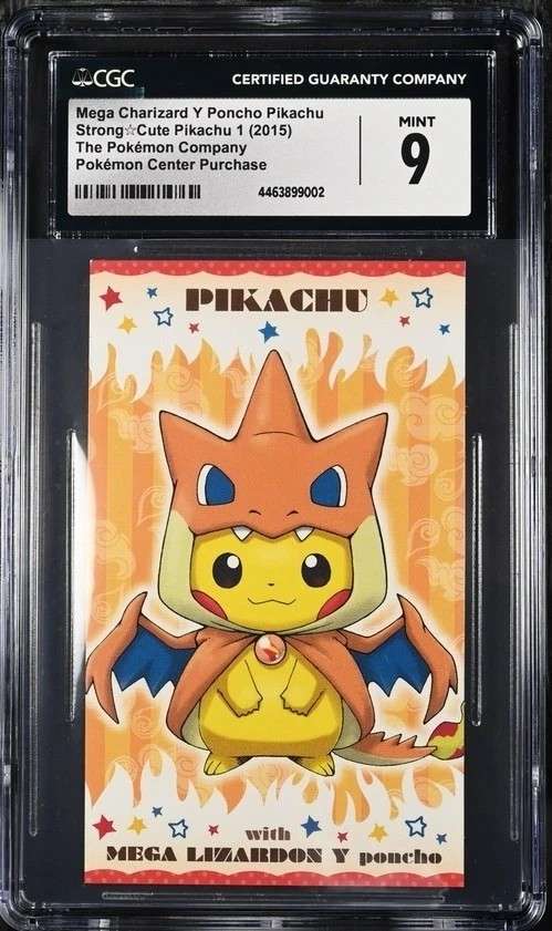 Mega Charizard Y Poncho Pikachu