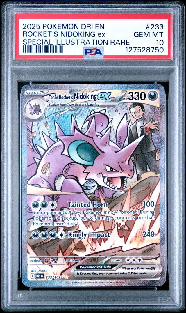 ROCKET'S NIDOKING ex