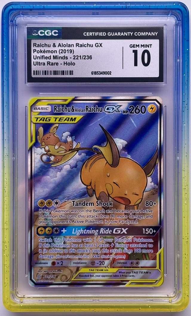 Raichu & Alolan Raichu GX
