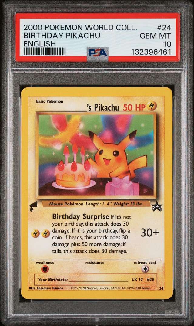 BIRTHDAY PIKACHU