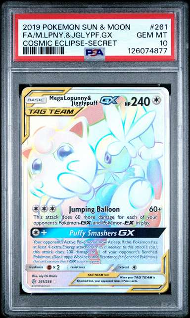 Mega Lopunny & Jigglypuff GX