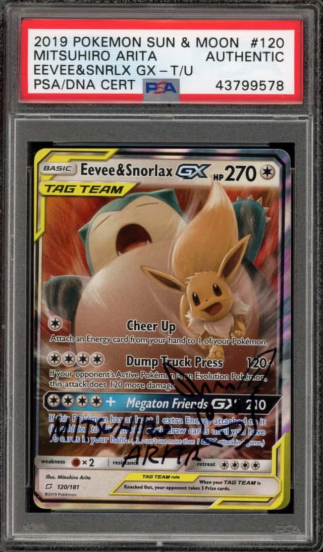 Eevee & Snorlax GX