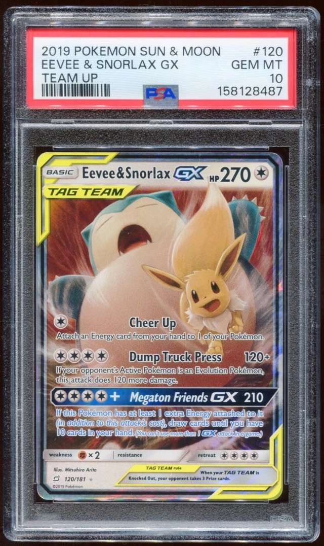 Eevee & Snorlax GX