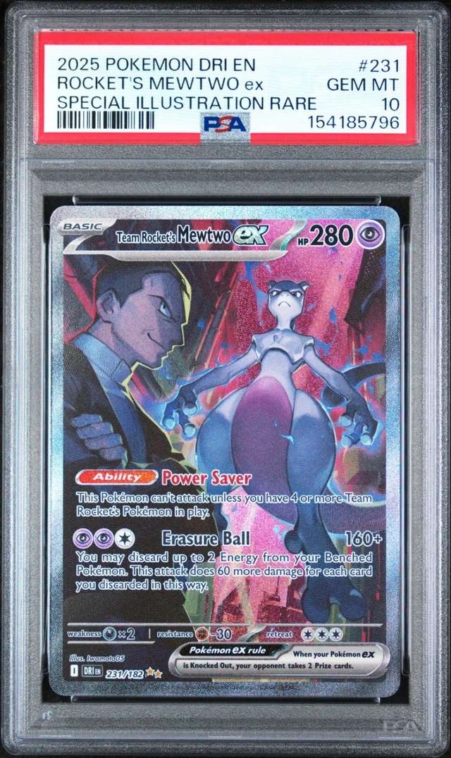 ROCKET'S MEWTWO ex