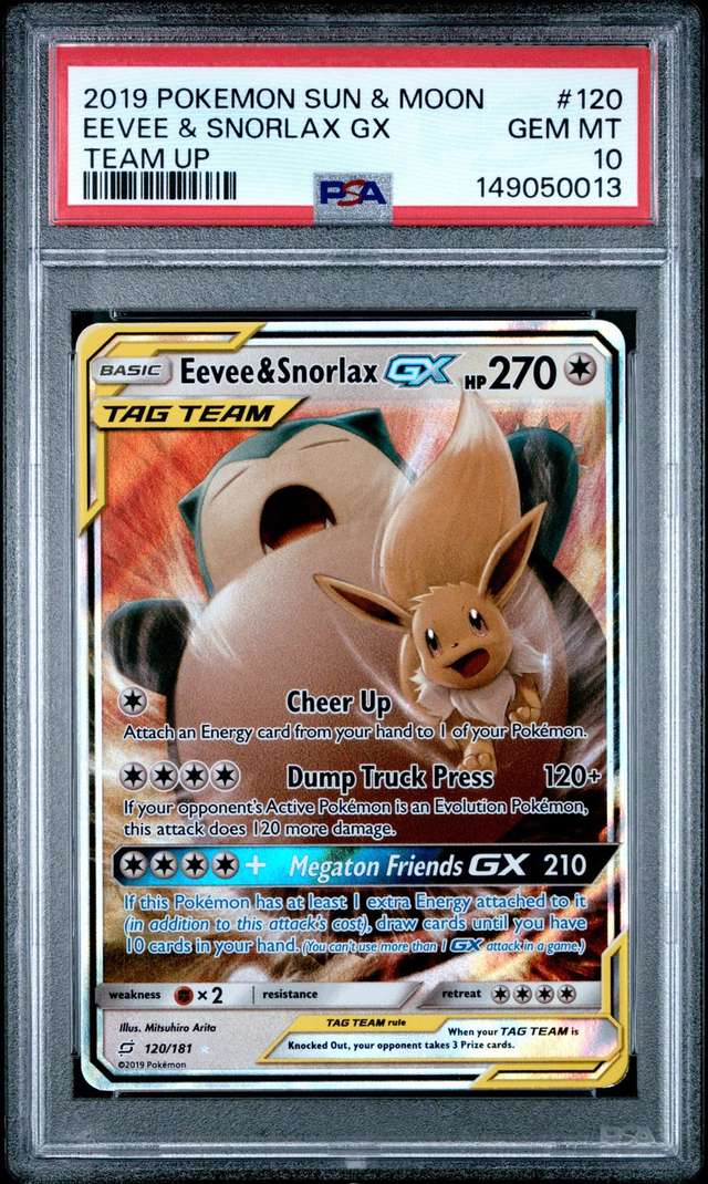 Eevee & Snorlax GX