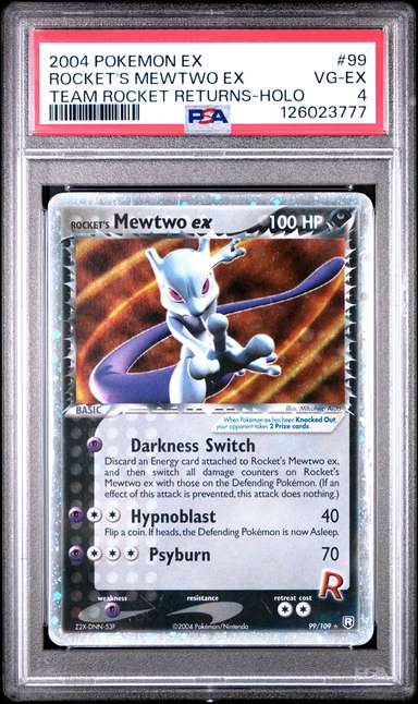 Rocket's Mewtwo EX