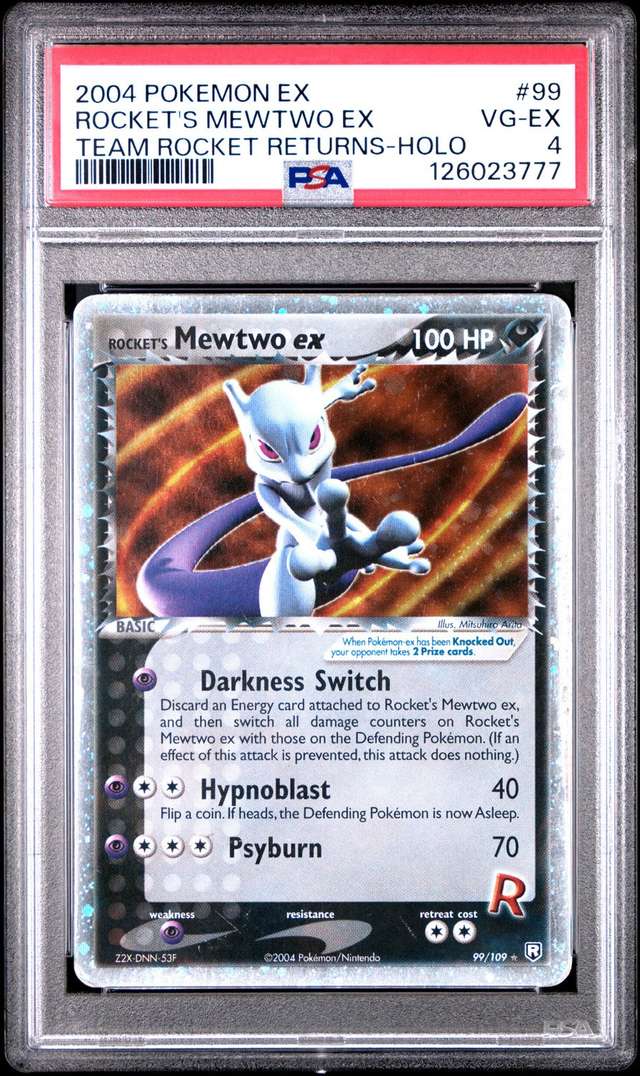 Rocket's Mewtwo EX