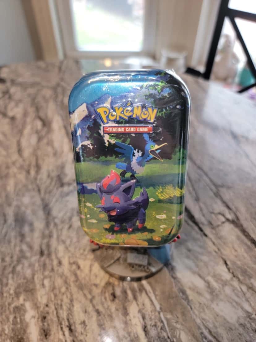 Ascended Heroes Zorua & Cramorant Mini Tin tin
