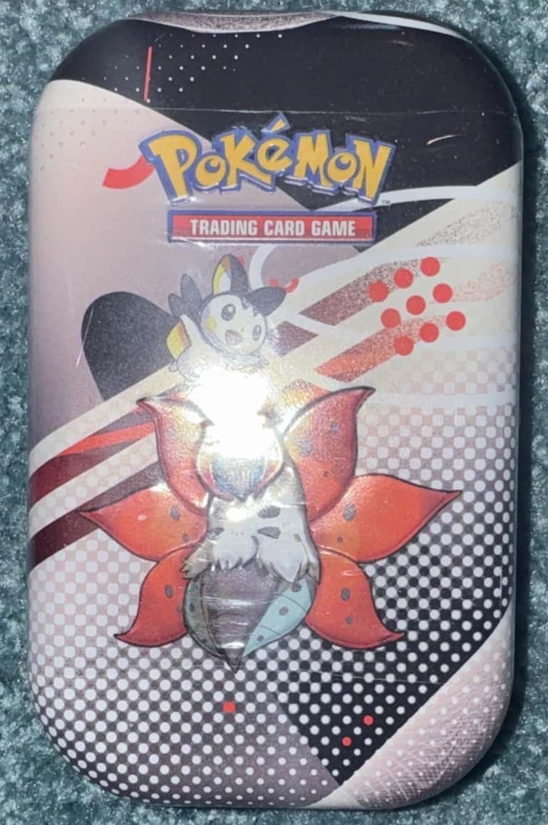 Black Bolt White Flare Mini Tin tin